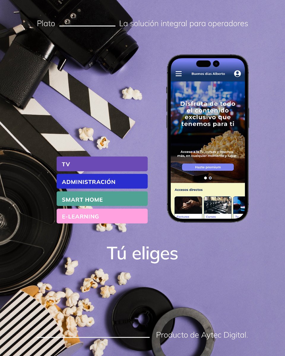 AytecDigital's tweet image. #Plato̲  es el escenario diseñado con las mejores funcionalidades, y los mejores contenidos para tener éxito. ✨🚀🥇 #PlatoISP #App #OperadoresDeRed #HerramientasISP #Diferencia #Telecomunicaciones #GestiónDeServicios #Tecnología #Innovación #SolucionesISP #ExperienciaDigital