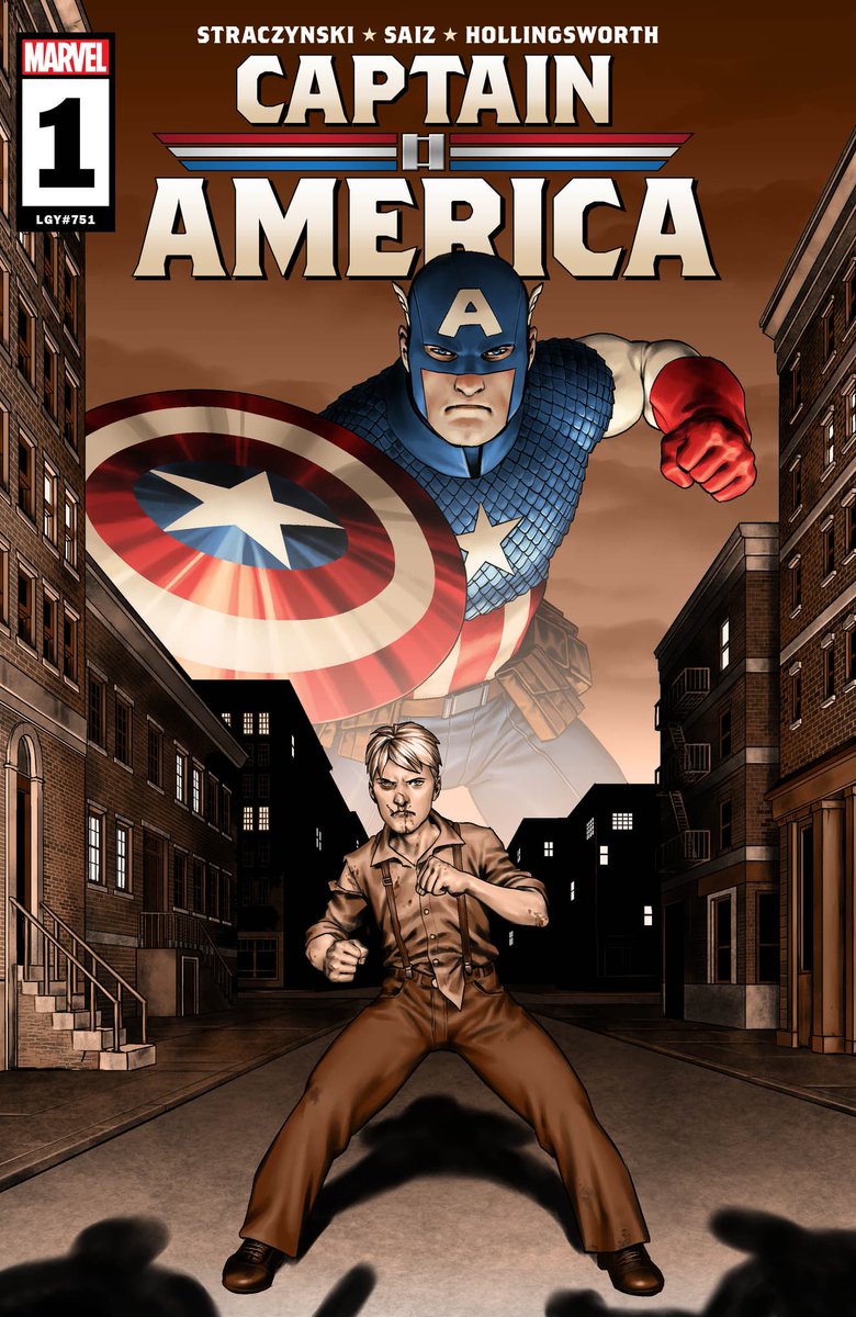 Embark on a fascinating journey to never-before-seen days of Steve’s youth where a powerful evil seeks to end Cap’s legacy before it begins. Writer and filmmaker J. Michael Straczynski returns to #MarvelComics in ‘Captain America’ #1: bit.ly/44ZvyLc