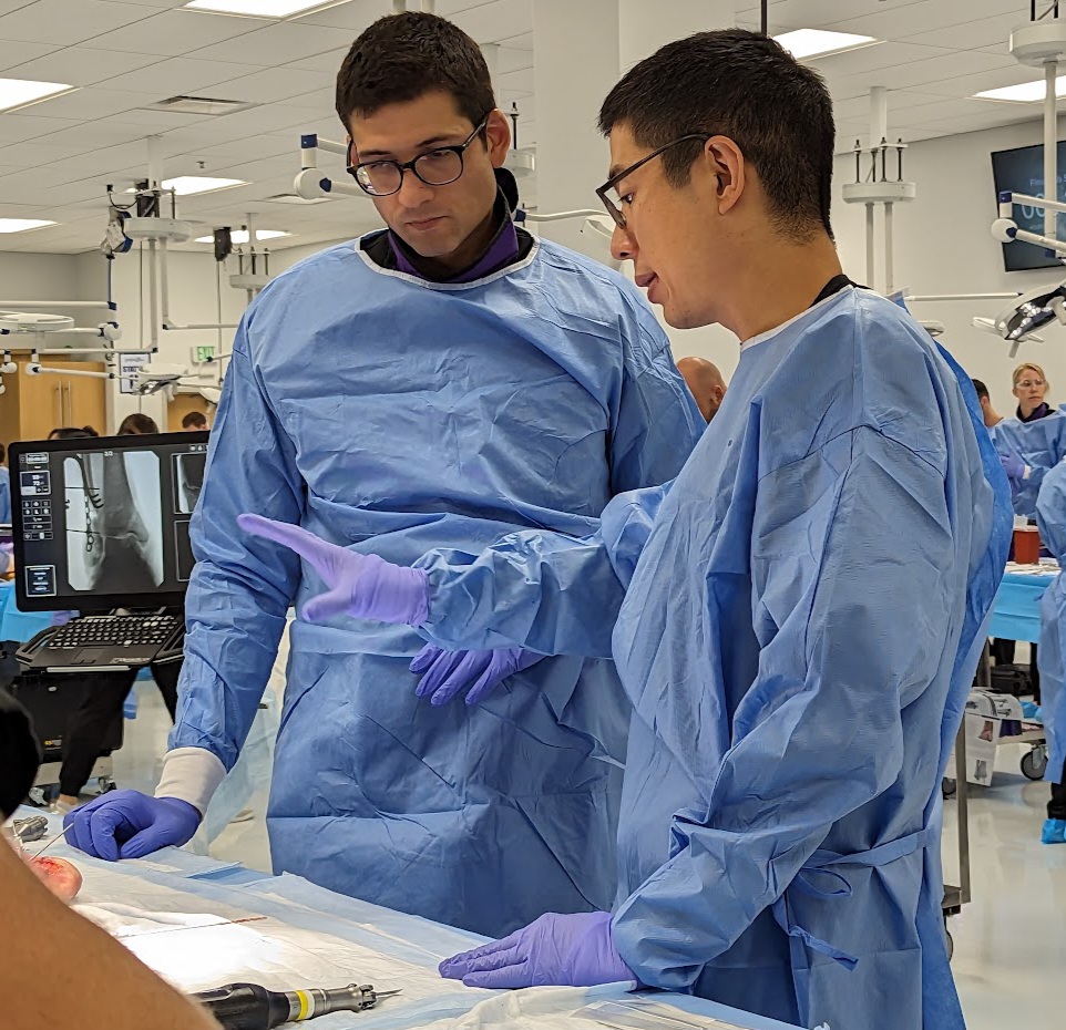 Thank you to <a href="/28Paragon/">Paragon 28 a Zimmer Biomet Company</a>, Course Chairs <a href="/PaulTalusan_MD/">Paul Talusan MD</a> and Rishin Kadakia, MD, and all of our faculty and attendees for making the AOFAS Resident Skills Course a success!