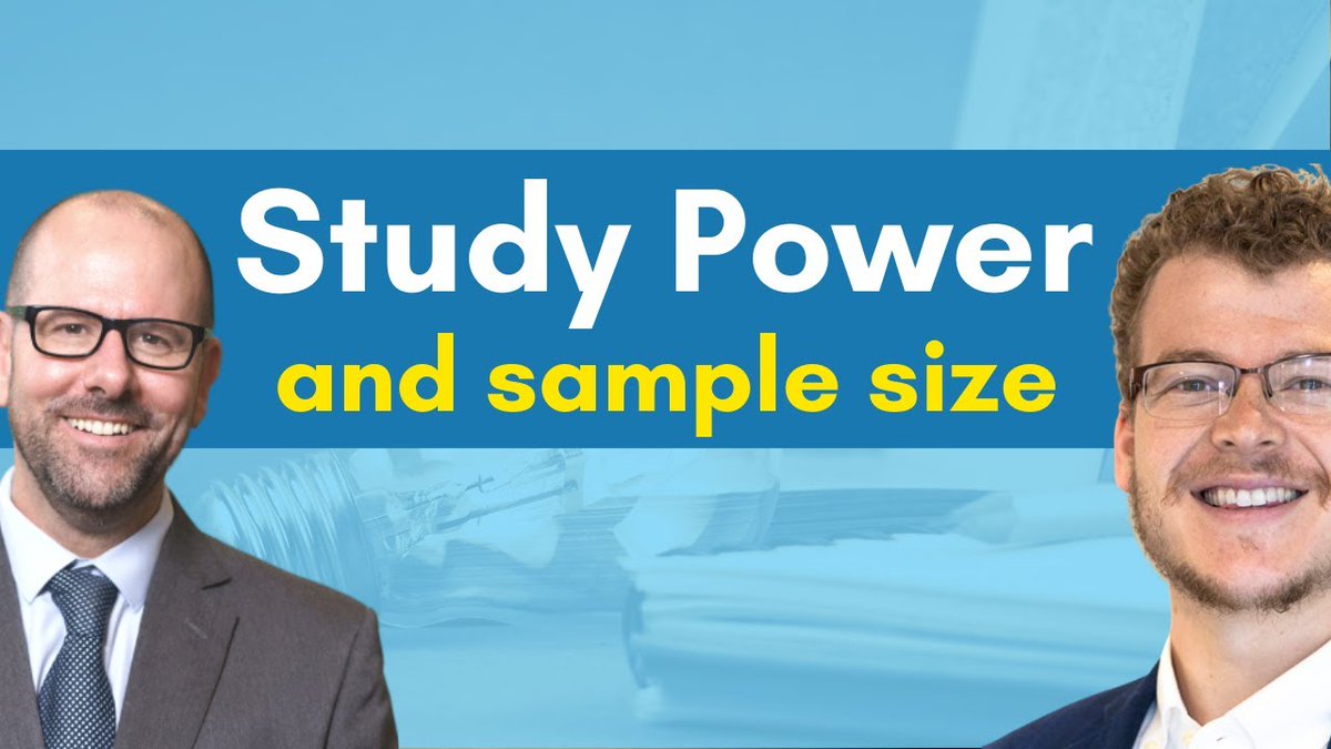 drgregmartin's tweet image. 🔍📚 Involved in research? Know the importance of correct study power! 🎯 Check out this video exploring the link between study power and sample size. 💪 👉 zurl.co/O3fr  

#Research #StudyPower #SampleSize #Statistics #DataAnalysis #ResearchMethods