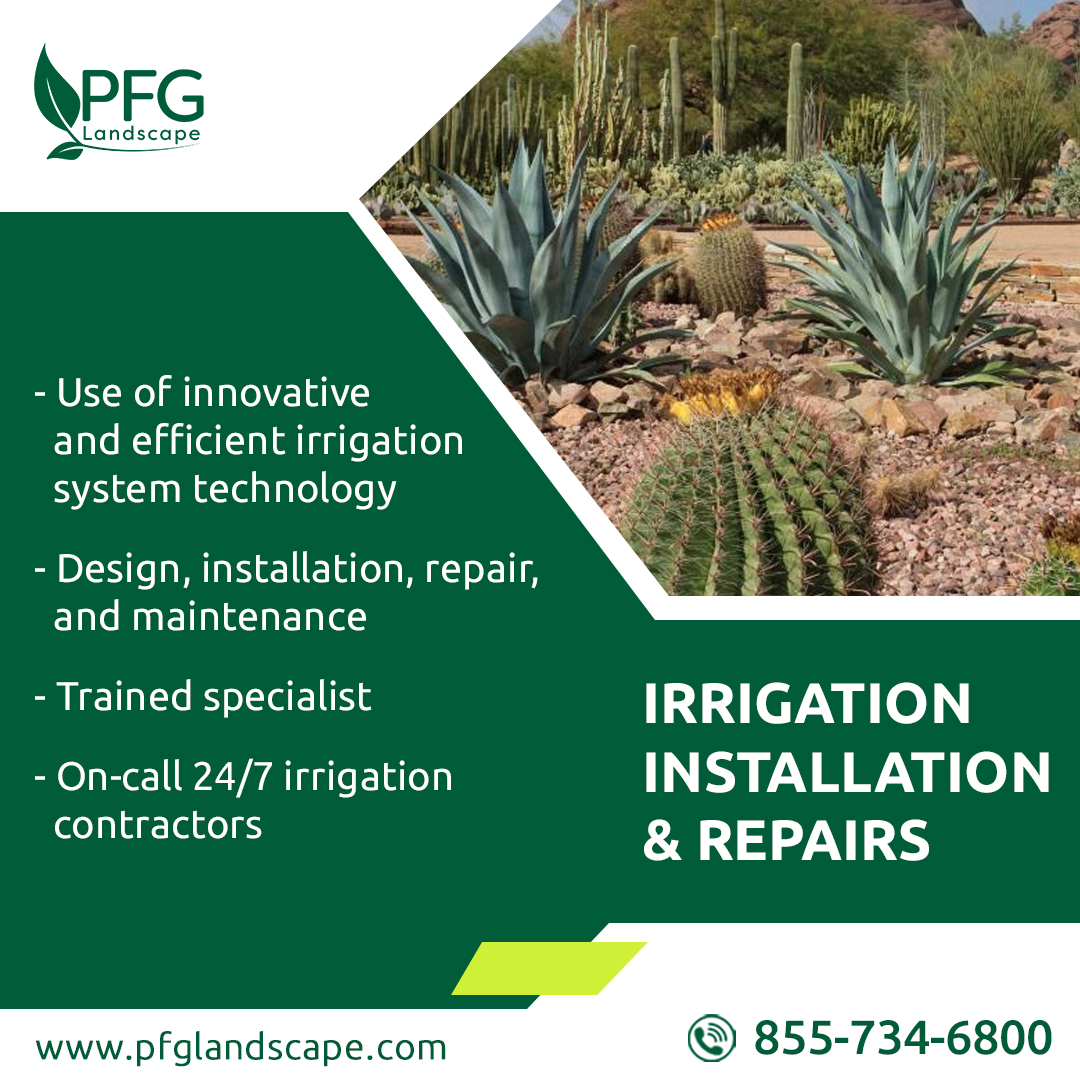 With our innovative and efficient irrigation system technology, we'll design, install, repair, and maintain a system that suits your needs perfectly. 

Visit our website: peterferrandinogroup.com

#PFGLandscape #landscapingservices #irrigationservices