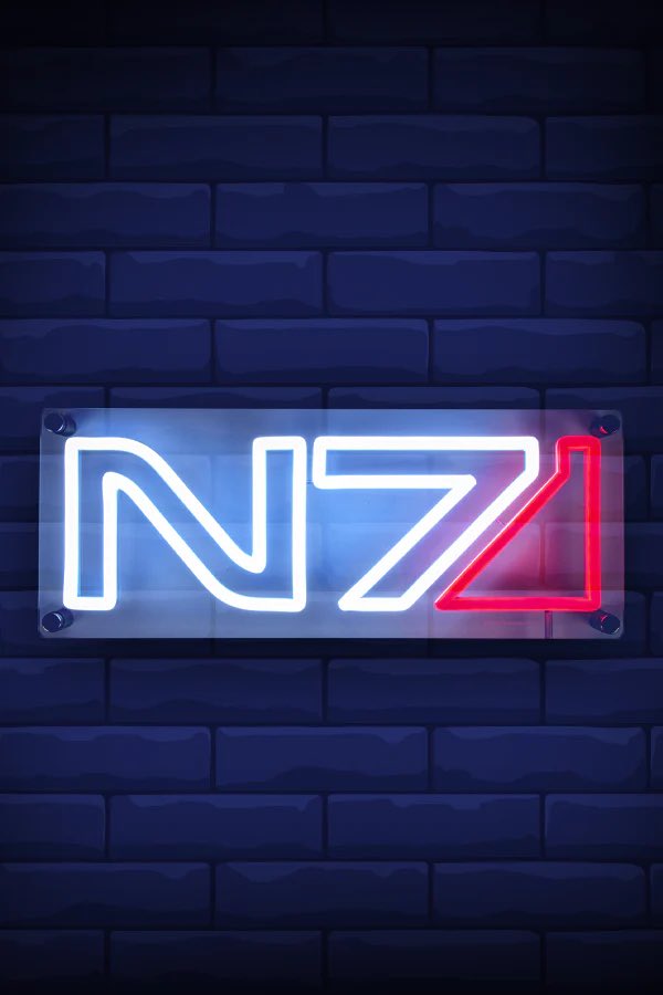 MASS EFFECT NEON N7 SOFT LED WALL ART at gear.bioware.com/products/mass-…

Use discount code: BWSpaceJelly for 20% off! 

#neon #barsign #masseffect #bioware #n7 #popculture #scifi #dragonage #rpg #games #gaming #gamers #videogames #commandershepard #nrmbooks