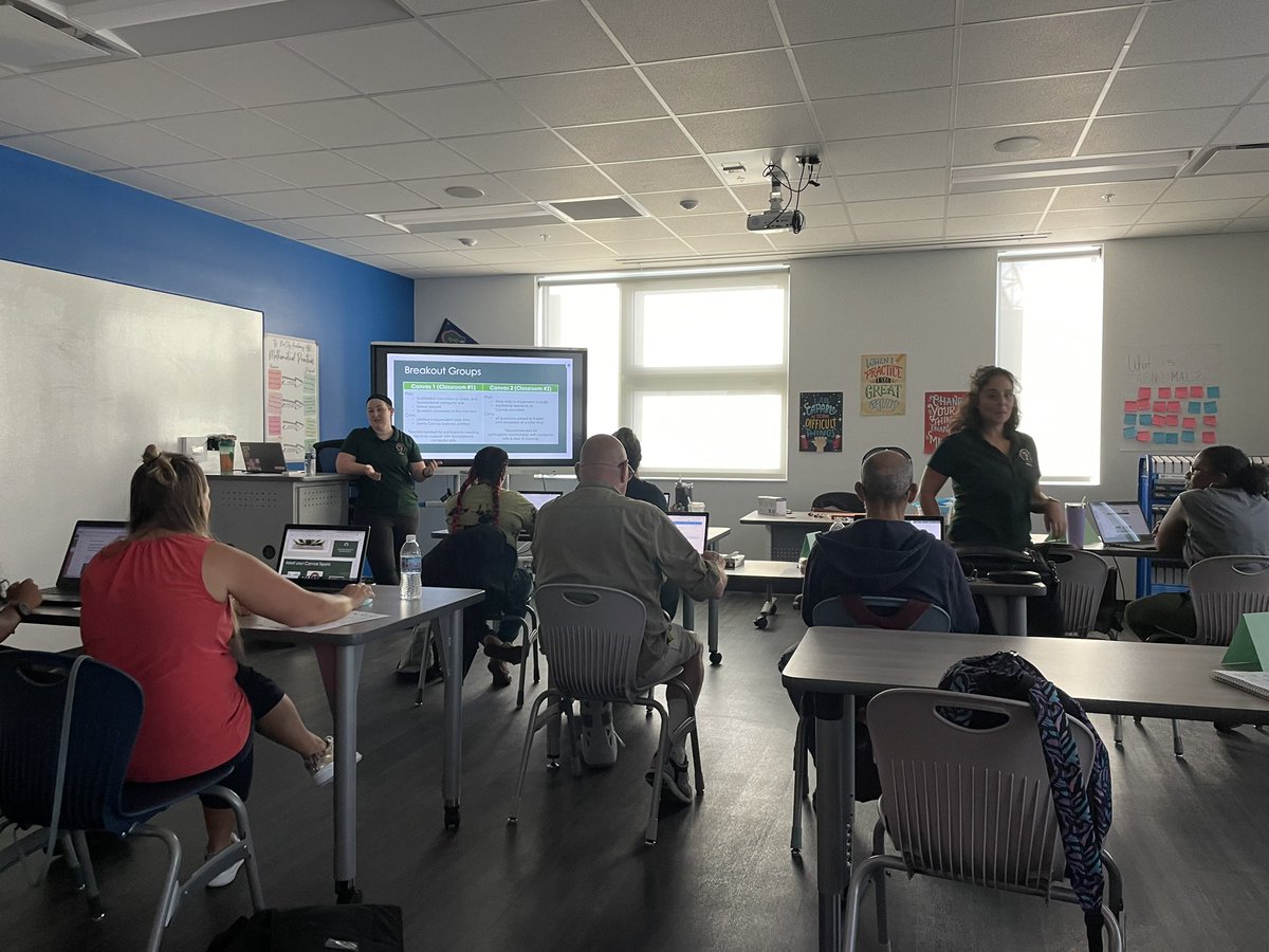 @SDOCCanvasTeam is excited to share strategies for implementing Canvas in classrooms! For the last two weeks, new and experienced teachers are learning with us ! <a href="/Osceolaschools/">Osceola Schools</a> <a href="/OsceolaMITD/">OsceolaMITD</a> <a href="/Greenshirt_Jenn/">Jennifer Guenther</a> <a href="/S_Martinez_SDOC/">Suzanne Martinez</a>