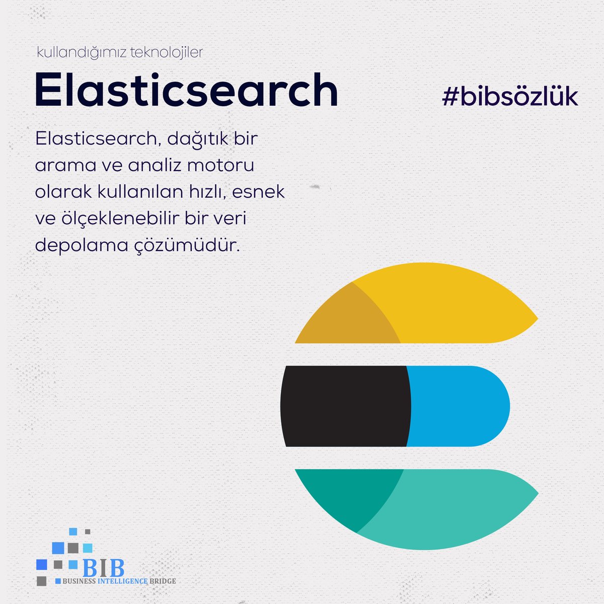#bibsözlük | Kullandığımız Teknolojiler

Elasticsearch, dağıtık bir arama ve analiz motoru olarak kullanılan hızlı, esnek ve ölçeklenebilir bir veri depolama çözümüdür.