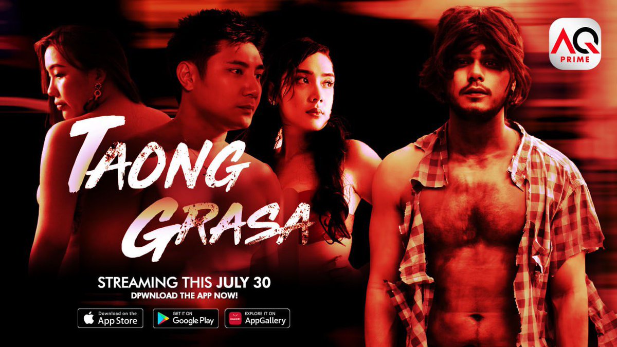 AldwinAlegre's tweet photo. Presenting “Taong Grasa,” my debut movie as an Associate Director.  Streaming soon on AQ Prime 

#AQPrime #TaongGrasa https://t.co/I11yMtAUYj