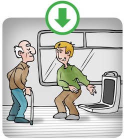 #CTRiders! Kind gestures like offering your seat to someone in need can turn someone's bad day into a good day.