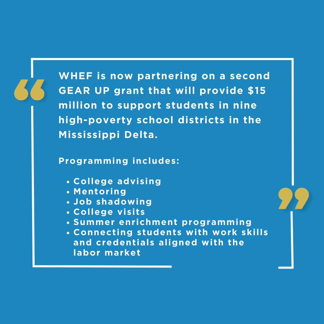 Josephine (NMS Get2College) just returned from the incredible NCCEP/GEAR UP Conference in San Francisco, CA where she represented the Mississippi Delta GEAR UP Partnership grant alongside fellow grant partners. #GEARUPworks <a href="/edpartnerships/">NCCEP</a> #MississippiDelta