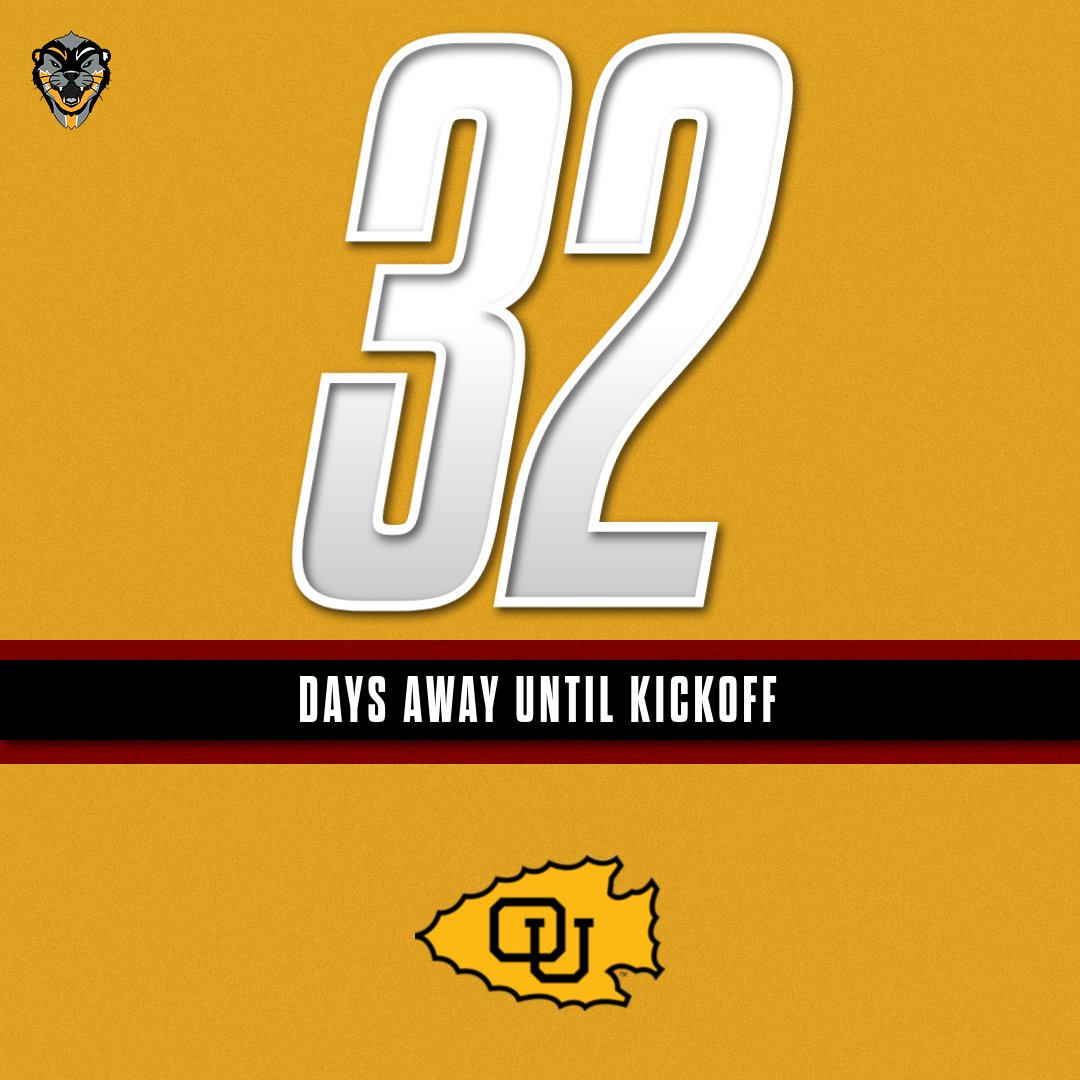 .@OttawaBravesFB is 32 days away until it kicks off its 2023 season on the road against @BuilderFootball on Aug. 26. It will be the 70th meeting between the two teams with Ottawa leading the series, 37-29-3. SWC is on a three game winning streak against OU. #BraveNation