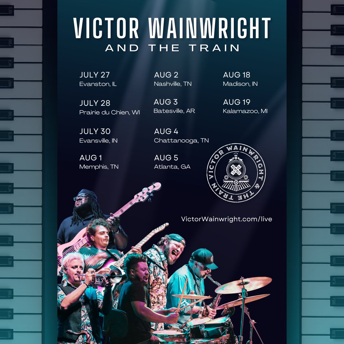 NEW DATES ADDED! Grab your tickets now and join the raucous! 🎟️ Tickets:  victorwainwright.com/live