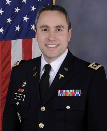 CSTS_USU's tweet photo. CSTS would like to congratulate Dr. (COL) Vincent Capaldi on his recent promotion to Colonel, MC, USA and new position as Chair of Department of Psychiatry at USUHS. https://t.co/yDrbMYr26P