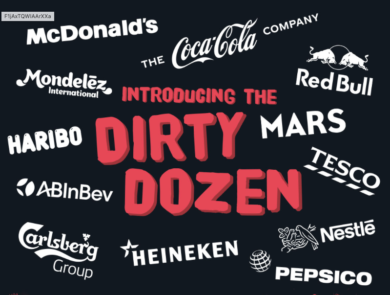 SurfGirlMag's tweet photo. SAS's annual Brand Audit @sascampaigns have announced the top #DirtyDozen #plasticpolluters. Find out who is responsible here https://t.co/T2wZCGUMRY https://t.co/YjPxtctViN