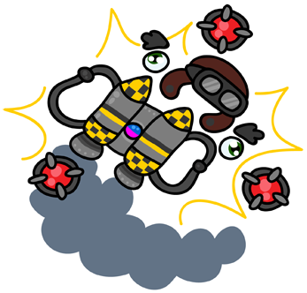 CazDiuky's tweet photo. The last of the Crash 2 deaths, onto Crash 3...
Oh boy... 7/15
#Crashbandicoot #RIPCrashChallenge #WumpaBites https://t.co/xLP9x13pwI