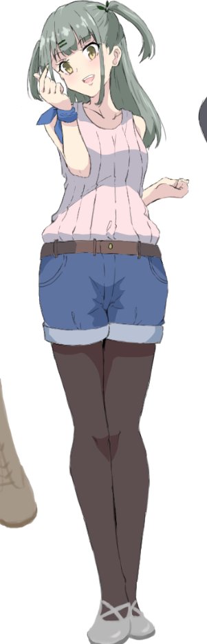 「ツーサイドアップ夕張に変形」|ベルクート@艦これ絵描きのイラスト
