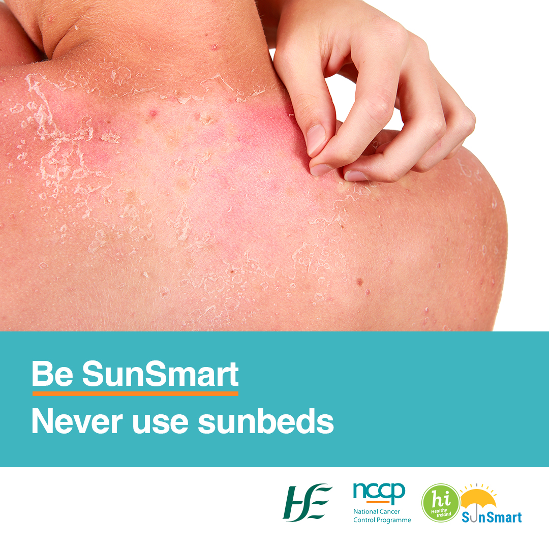 HSE Ireland on Twitter "Did you know that using sunbeds for the first