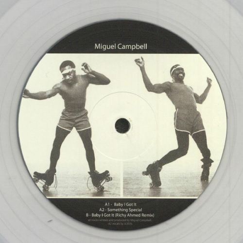 New arrival: Miguel Campbell - Baby I Got It (clear Vinyl) (12" Vinyl) #MiguelCampbell #BabyIGotIt(clearVinyl) #vinyl #cds