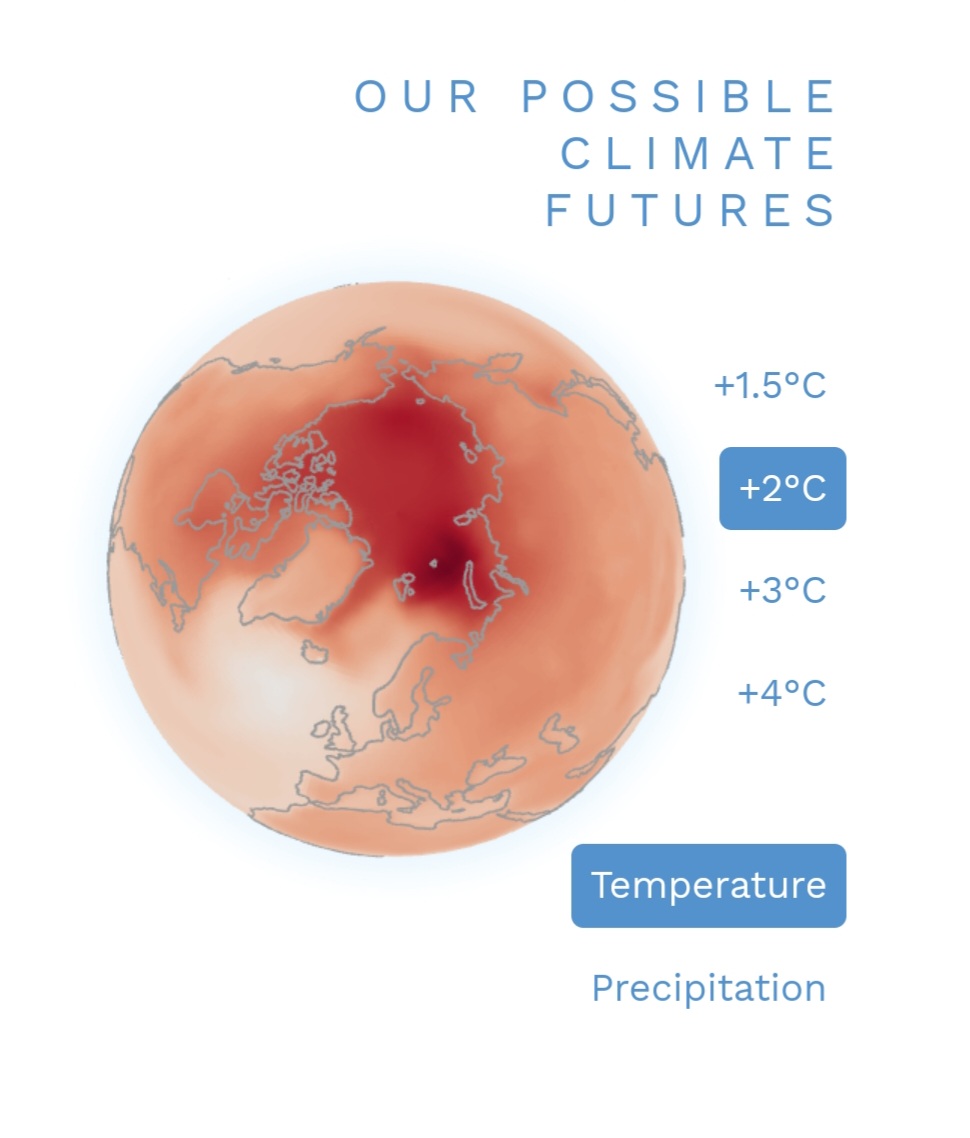 Sdg13Un's tweet image. See what the world 🌐 could look like 
at different levels of globwarming 
in the coming decades. 

🌡️ +1.5°C 
🌡️ +2°C
🌡️ +3°C 
🌡️ +4°C 

Check out the #IPCC Working Group I #InteractiveAtlas 

➡️ bit.ly/WGIatlas
via @IPCC_CH