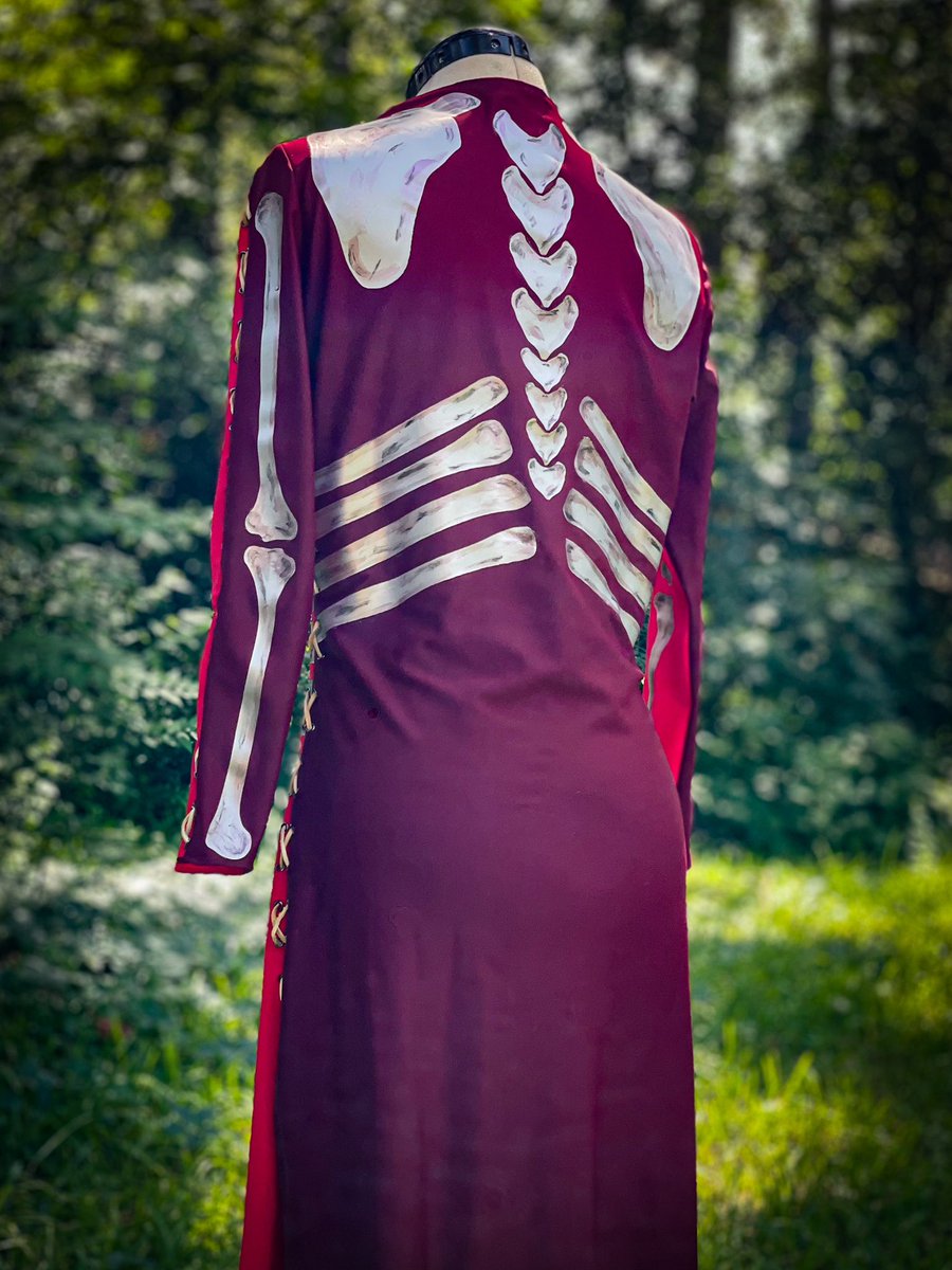 Replica Skeleton Tango Dress from The Bitter Suite - #xena #xenawarriorprinness #xwp #makermonday #cosplay #costumer #replica