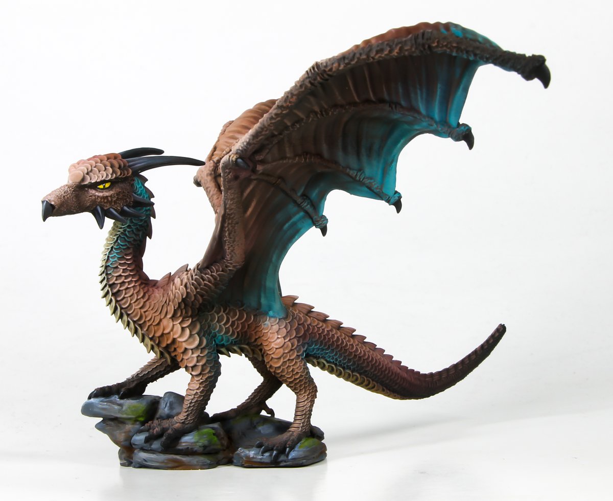 We posted up another 15 new releases on the Dark Sword site including this new Copper Dragon resin mini that was sculpted by Andy Pieper. Swing on by the Dark Sword site to check out the other 14 new releases. Thanks!  DarkSwordMiniatures.com