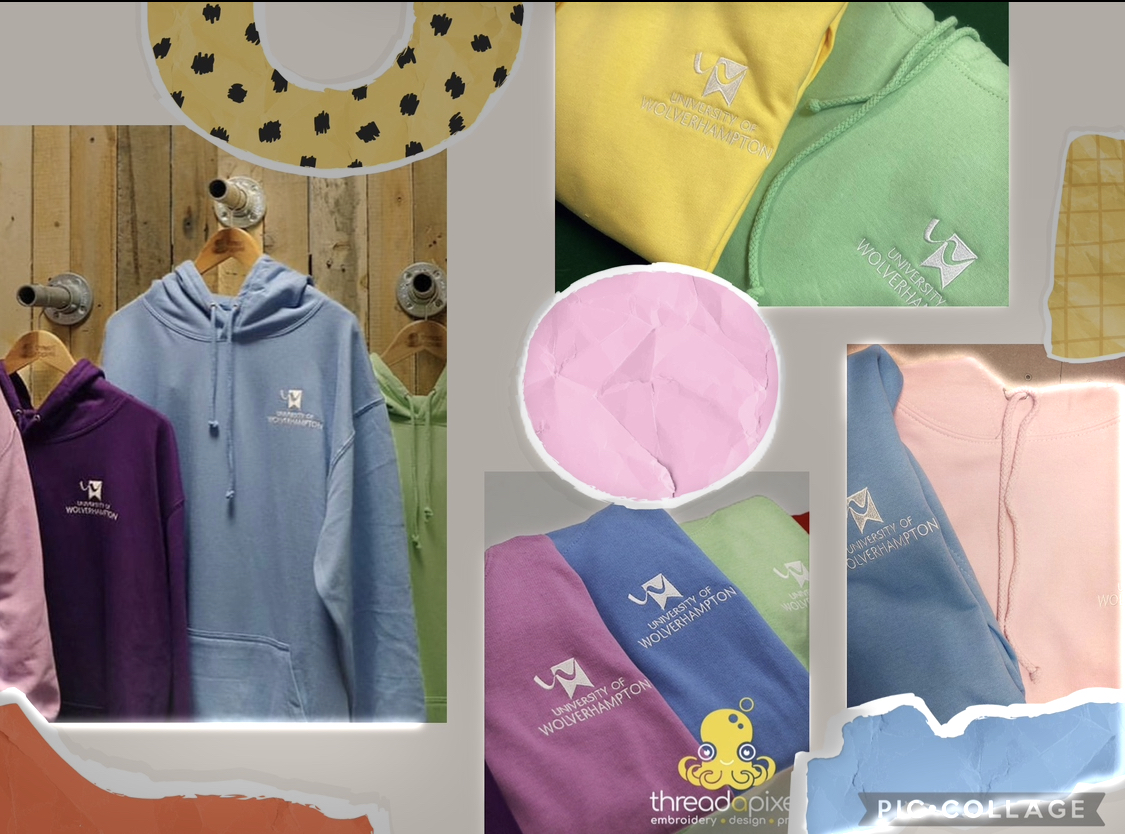 🌧️ We are keeping snug in our hoodies this week! 
🥰 Very cosy and warm whilst we are studying! 
👀 Have you seen our slogan on the back? 
<a href="/threadapixel/">Thread A Pixel</a> <a href="/wlv_uni/">University of Wolverhampton</a>