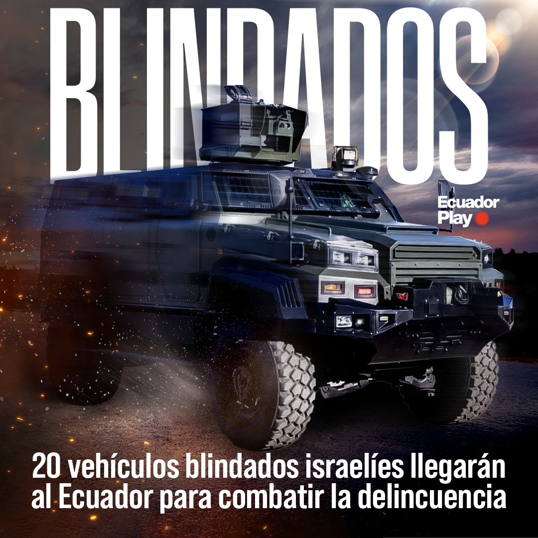 🚔 Se encuentran listos los primeros vehículos israelíes destinados a combatir el crimen y la delincuencia. Estos son autos blindados de alta gama y están equipados con potente armamento, el país tiene previsto recibir un total de 20 de estos vehículos, y los primeros 7 llegarán