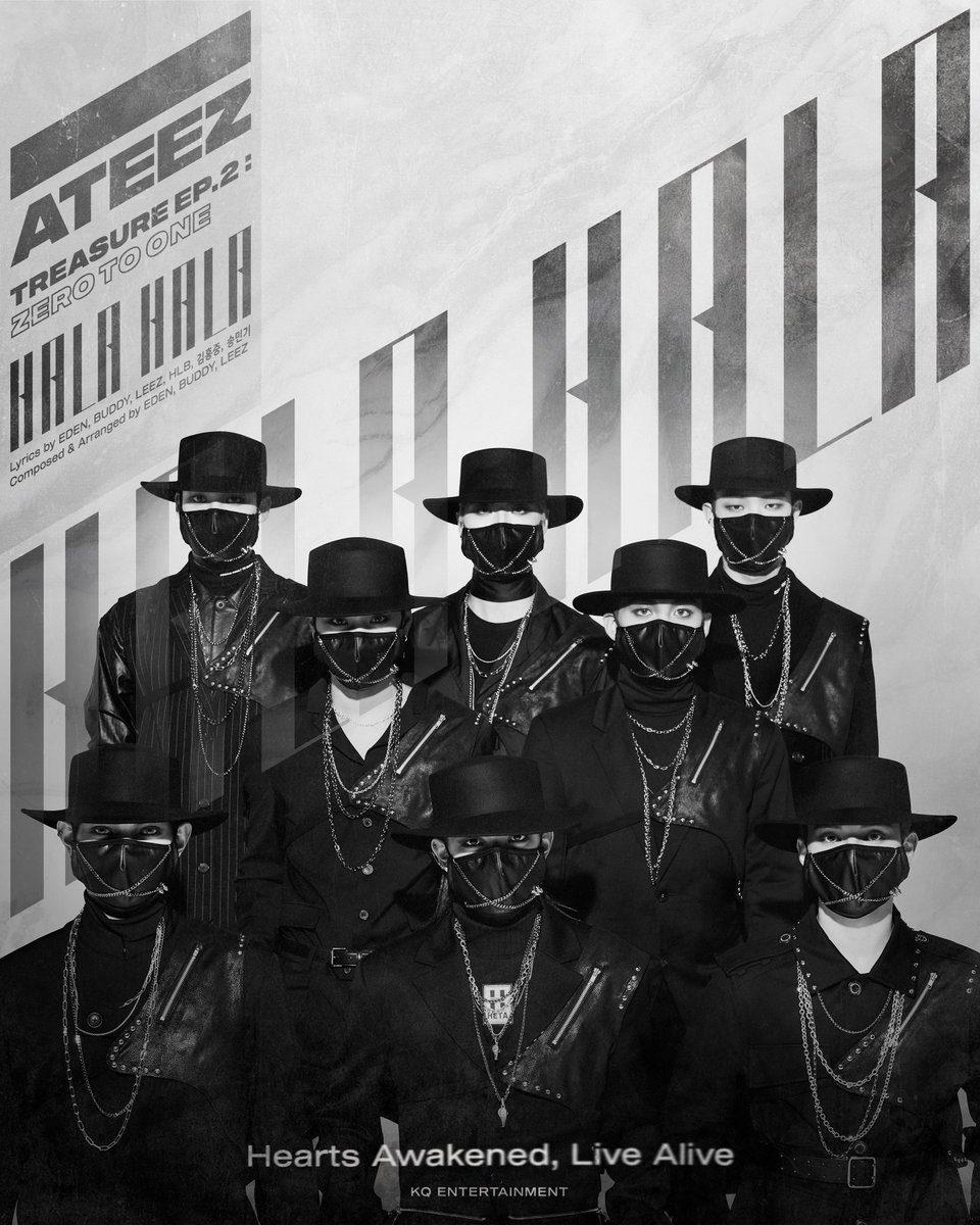 MySan1006's tweet photo. ATEEZ                                      xikers
HALA HALA                           Koong https://t.co/SwDypm0Tar