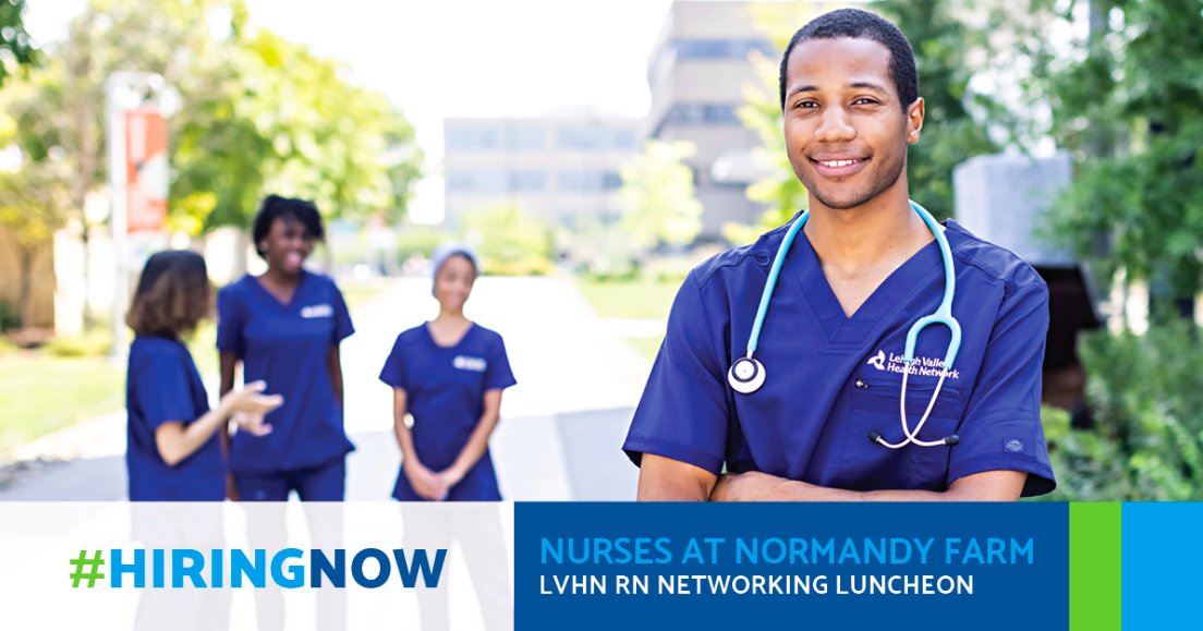 Anne Baum (@annebaum) on Twitter photo Calling all experienced #RNs! Join <a href="/LVHN/">Lehigh Valley Health Network</a>'s exclusive Networking Luncheon this Thursday, July 27th, at <a href="/NormandyFarmHtl/">Normandy Farm Hotel</a>. Connect with LVHN leaders, explore #career opportunities, and enjoy a delightful lunch. Register here: lnkd.in/dppabZfz Calling all experienced #RNs! Join <a href="/LVHN/">Lehigh Valley Health Network</a>'s exclusive Networking Luncheon this Thursday, July 27th, at <a href="/NormandyFarmHtl/">Normandy Farm Hotel</a>. Connect with LVHN leaders, explore #career opportunities, and enjoy a delightful lunch. Register here: lnkd.in/dppabZfz