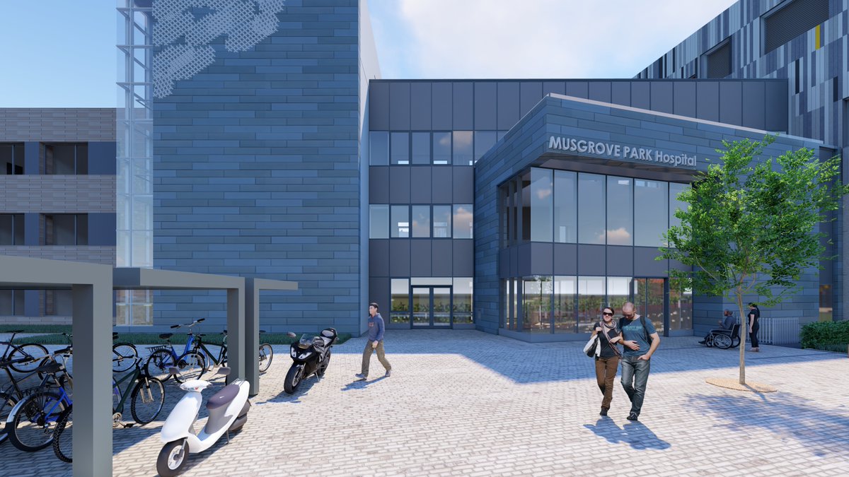 Construction work has officially started on our £87 million surgical centre at Musgrove Park! 👷🏥

The new state-of-the-art facilities, which will house theatres and critical care, will make a huge difference to patients and colleagues in Somerset 👉 bit.ly/47dTuN4
