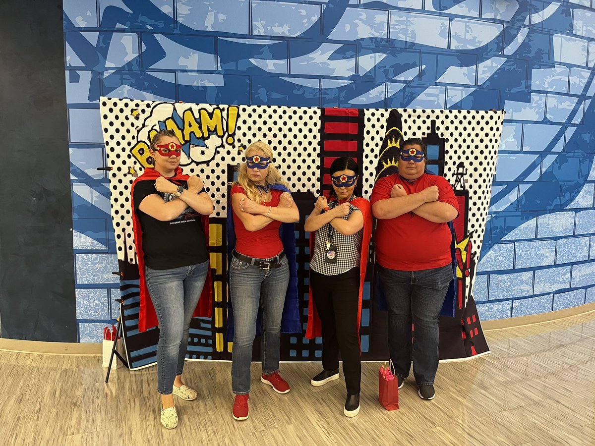 @SocorroHS_1  Scavenger Hunt?!? Yes, please!!! 💪🏻🦸‍♂️🦸🦸🏻‍♀️♥️💙we have our 1st, 2nd, & 3rd place winners!! #BulldogNation #thelegacycontinues