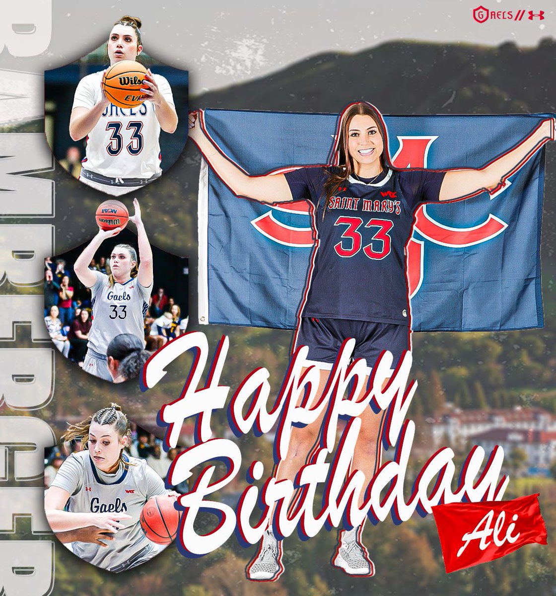 Happy Birthday @ali_bamberger We are honored you are a part of the @GaelsWBB Family!!! #gaelrise #gaelfamily
