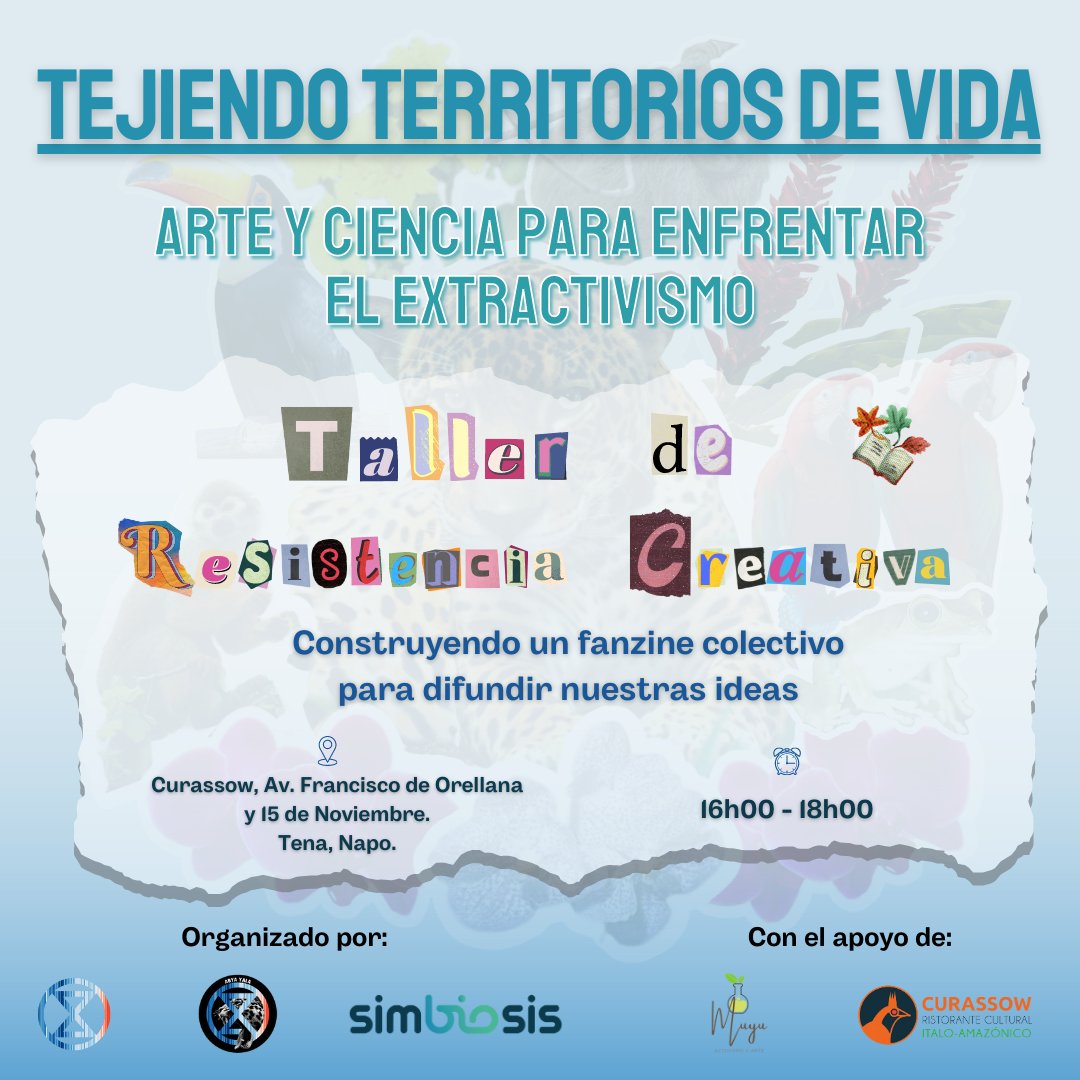RebelCientifEC's tweet photo. 🟢 Agradecemos la organización de @Simbiosis_la y a nuestros aliados #Curassow, Grupo Muyu y #Rios_flotantes por hacer esto posible. 🙌
➡️ Escríbenos si estás interesadx.
¡Les esperamos! 🙌
@scientistrebellion
#RebeliónCientíficaEcuador https://t.co/XRoiUDOdLv