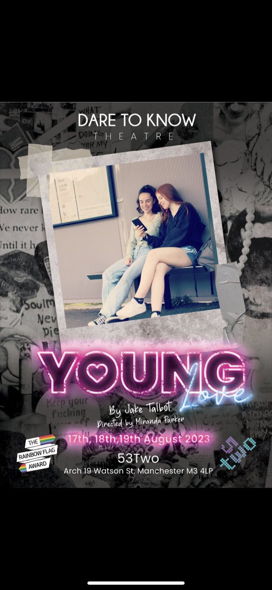 DaretoKnowTC's tweet photo. INTRODUCING EMILY!

While figuring out her sexuality, Emily begins an odd relationship with a girl from college, suddenly everything starts to make sense.

Played by @LibbyHall01
With @heathercf_ playing various roles.

📅 - 17th-19th August
📌 @53two 
🎟- https://t.co/vDg3KuNG4J https://t.co/Z9sMYli4Mu