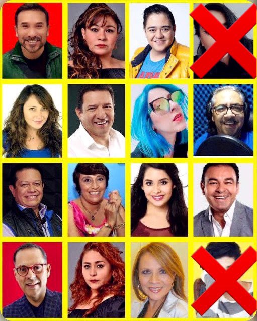 fandedob's tweet photo. Así es como ahora queda nuestra tabla
de HABITANTES de "la Casa del Doblaje
🎙️🎧 México🇲🇽". Ahora, sin dos de sus
"habitantes"...aún sigue su "FAVORIT@⁉️🙊 https://t.co/n2RJRxOzyt