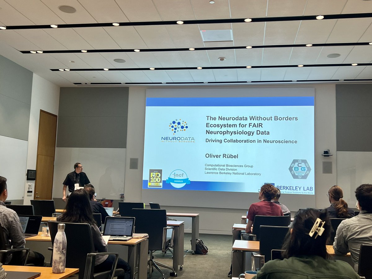 CatalystNeuro (@catalystneuro) on Twitter photo 🚀 Day 1 of NWB User Days in <a href="/HHMIJanelia/">HHMI | Janelia</a> kicked off with a welcome from <a href="/BenDichter/">Ben Dichter</a> and intro to NWB from <a href="/NeurodataWB/">NeurodataWithoutBorders</a>! 🚀 Day 1 of NWB User Days in <a href="/HHMIJanelia/">HHMI | Janelia</a> kicked off with a welcome from <a href="/BenDichter/">Ben Dichter</a> and intro to NWB from <a href="/NeurodataWB/">NeurodataWithoutBorders</a>!