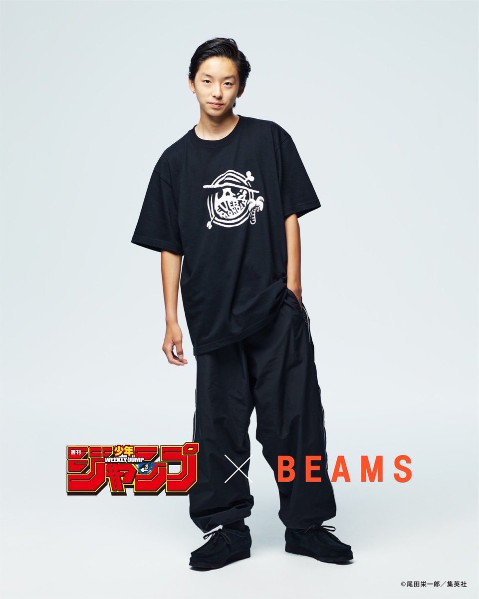 本日解禁】 『週刊少年ジャンプ』創刊55周年記念🎊 BEAMSコラボTシャツ