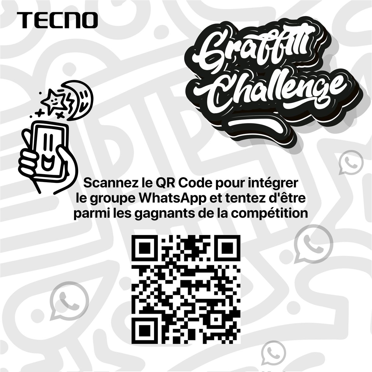 Rejoignez-nous dans ce groupe chers T-fans 🤩🤩🤩 ne ratez rien de notre compétition qui arrive et soyez parmi les gagnants 🎉

#TECNO #RDCongo #challenge #JeuConcours #tecnomobiledrc