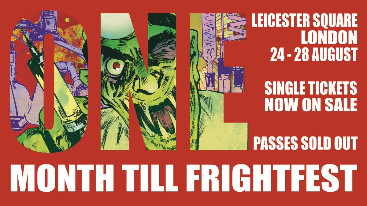 Ok it's just one month til Frightfest!…We trust you have all secured your passes and single tickets, there is so much planned for this year…the countdown well and truly is on!  @thepigeonshrine @nyxtvuk <a href="/CenterframeClub/">CenterFrame</a>