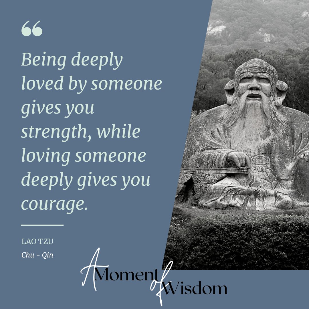 I'm lucky enough to know both.

#LaoTzu
#LoveAndStrength
#CourageousLove
#DeepLoveQuotes
#StrengthThroughLove
#LoveAndCourage
#PowerOfLove
#LoveInspiration
#StrengthInRelationships
#CourageousRelationships
#LoveAndEmpowerment
#DeeplyLoved
#CourageousHeart
#Taoism
#HappyBirthday