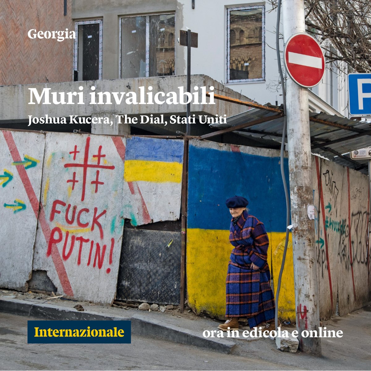 I graffiti di Tbilisi riflettono l’ostilità di molti abitanti per le migliaia di russi fuggiti nella capitale georgiana dopo l’invasione dell’Ucraina. L'articolo di The Dial: intern.az/1HCs