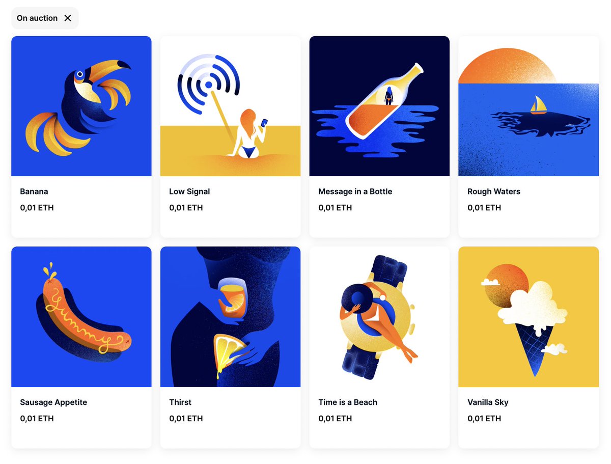 💙💛🧡 NEW DROP  🧡💛💙

8 new Summertime Scarce Moments are now live!

▫️24 hours auction
▫️Ending July 25 - 10am EST
▫️Starting price 0.01 ETH

🔗 opensea.io/collection/sca…

Little background about the inspiration👇

#NFTCommunity #NFTs