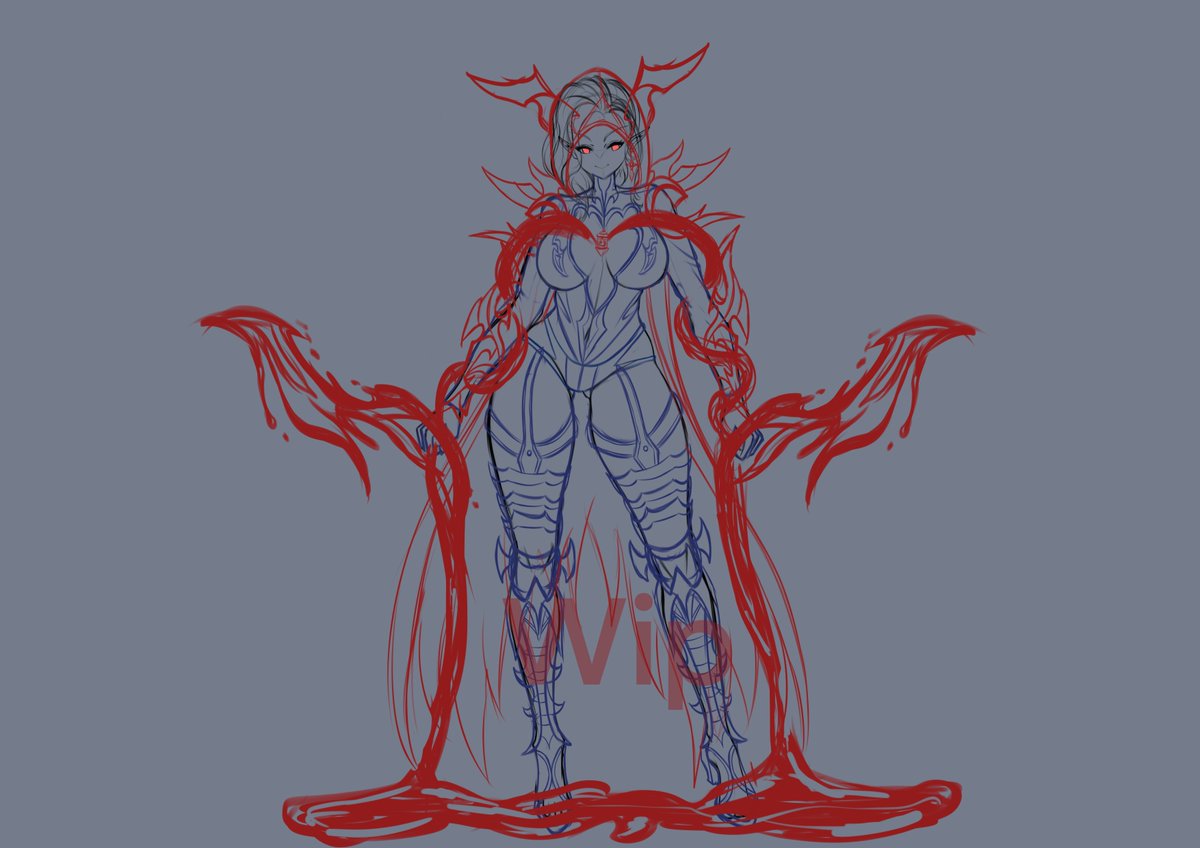 macaron07th's tweet photo. Wip
Adopt 50
Blood Hunter
#sketch #wip #dnd #dnd5e #dndcharacter #characterdesign #adoptable #adoptables #hightelf #elf #bloodhunter #hunter #slayer #demongirl #vampire #commissionsopen #originalcharacter https://t.co/OxgO5hkAGV
