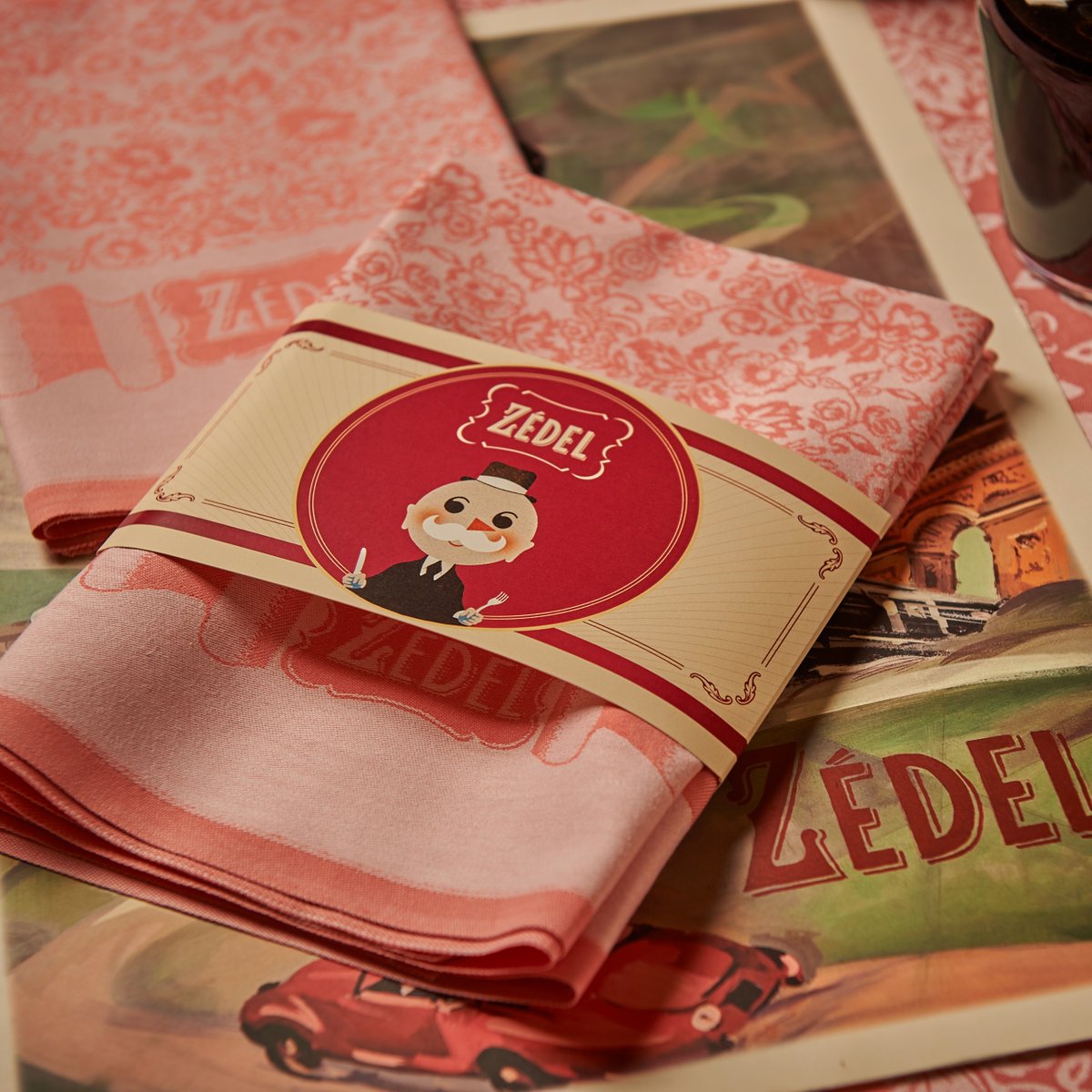 Have you ever ended up with one of these in your bag or your house 'by accident...'?! You might be pleased to know that our Brasserie Zédel napkins are back in stock - available in sets of two or four. Buy yours by clicking the link in our bio.