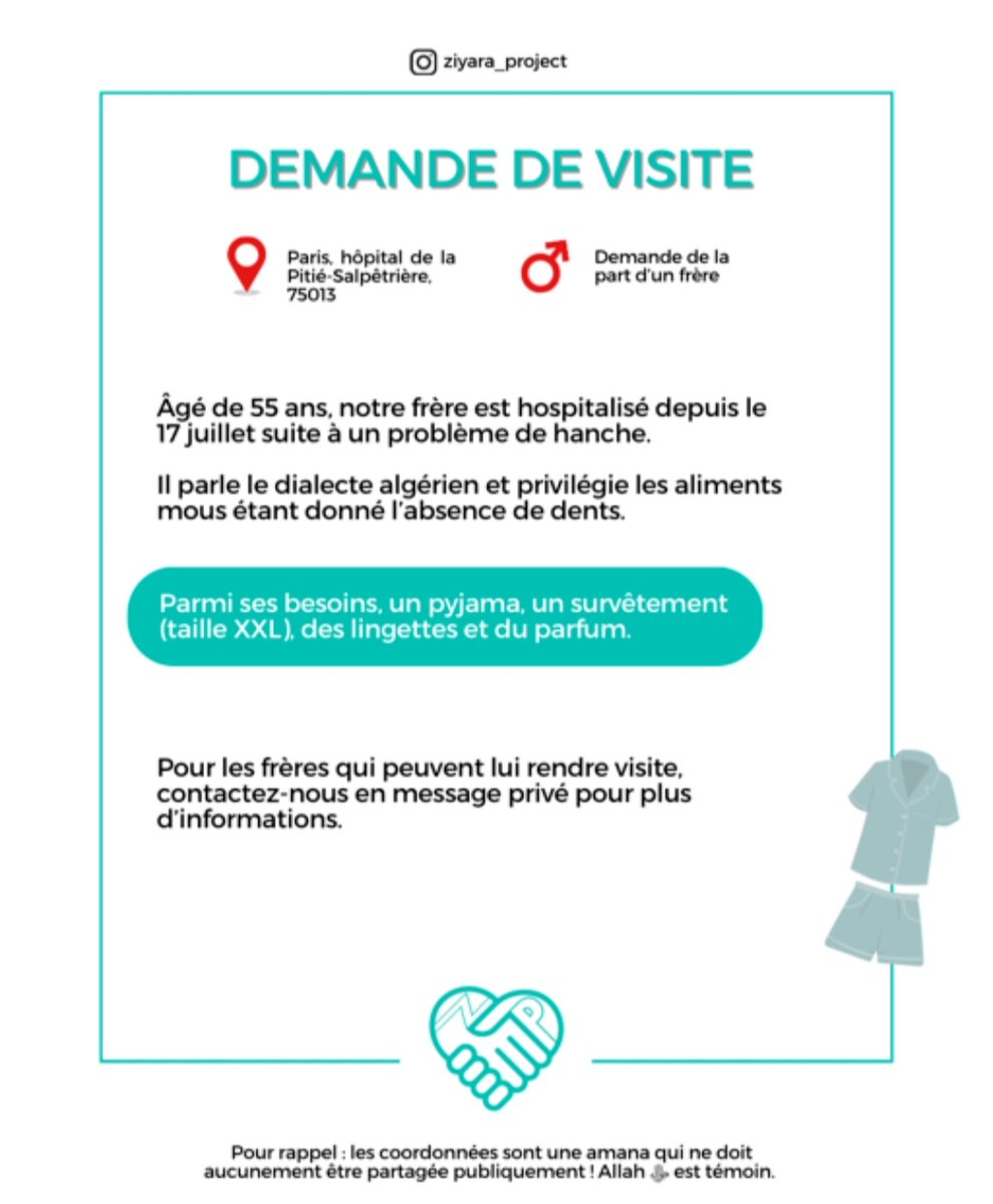 ZiyaraProject's tweet photo. Résumé des visites possibles cette semaine ⬇️ https://t.co/VmRdMVXPvk