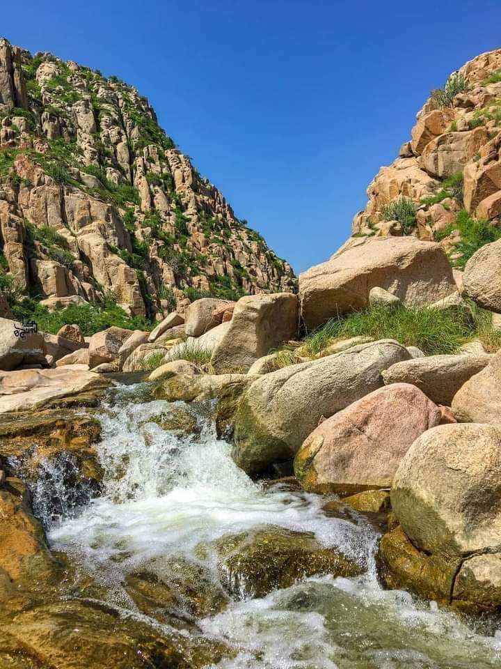 ڪارونجهر جي ڪور مٿي ڪو سائو پيلو مور نچي
ڏس سر ۾ آهي ساه پيو ‘ ٿي گوڙ گجي ٿو مينهن وسي
 #Karoonjhar
 #SaveKaroonjhar