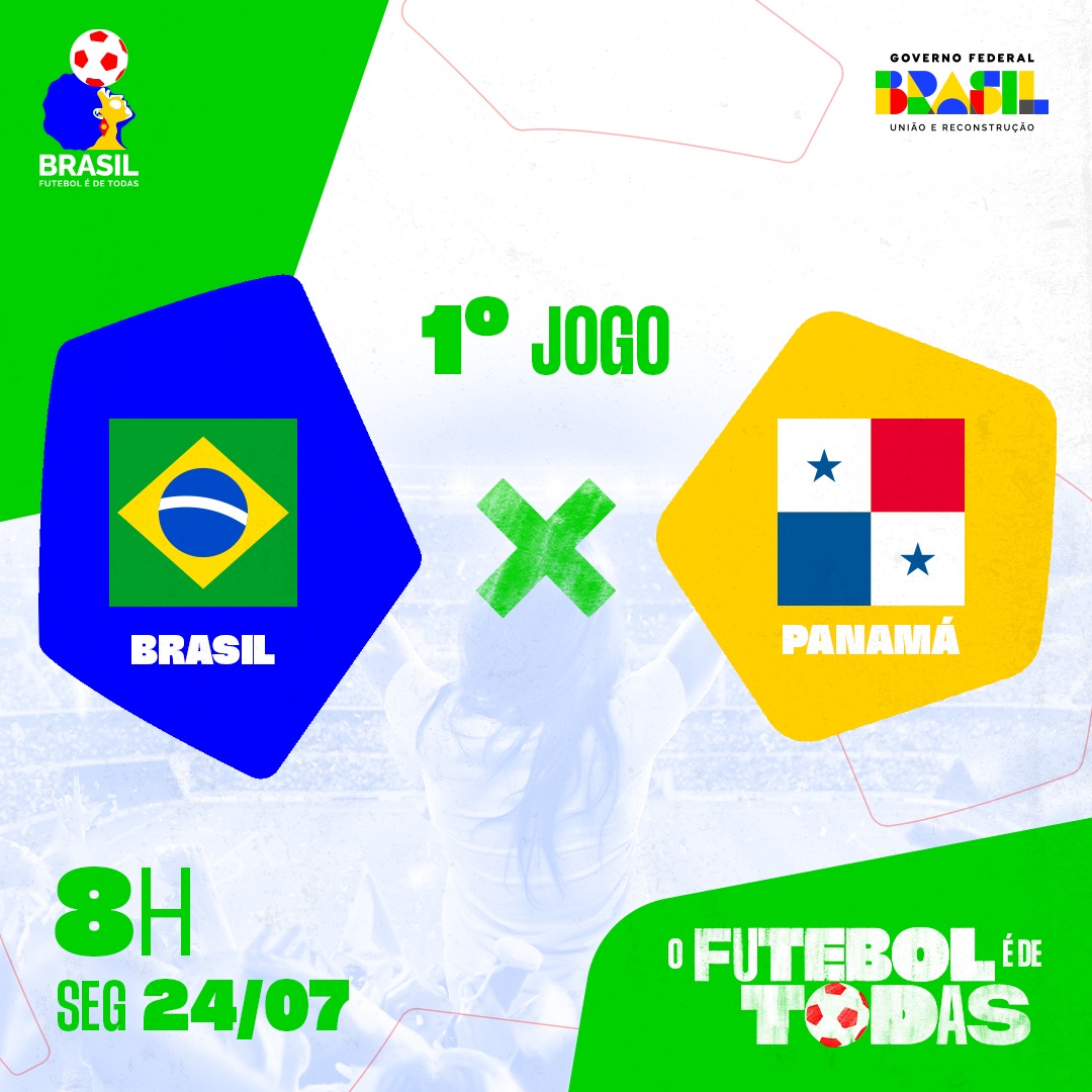 JOGO COMPLETO: BRASIL X PANAMÁ, 1ª RODADA