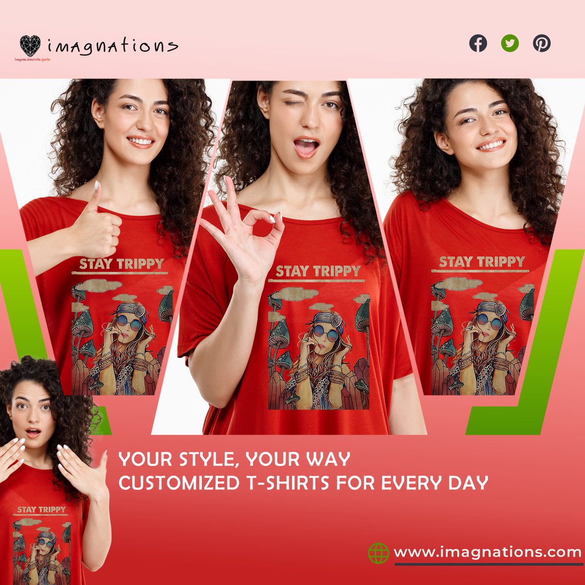 Your Style, Your Creation! Customize your dream look with our personalized collection. #CustomTees #ExpressYourself #UniquelyYou #imagnations #imaginations #CustomizeYourStyle #PersonalizedFashion #CreateYourLook #UniqueDesigns #ExpressYourself #FashionCreativity #StyleStatement