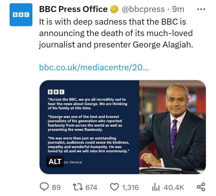 Such sad news 😞🤔♥️ xx