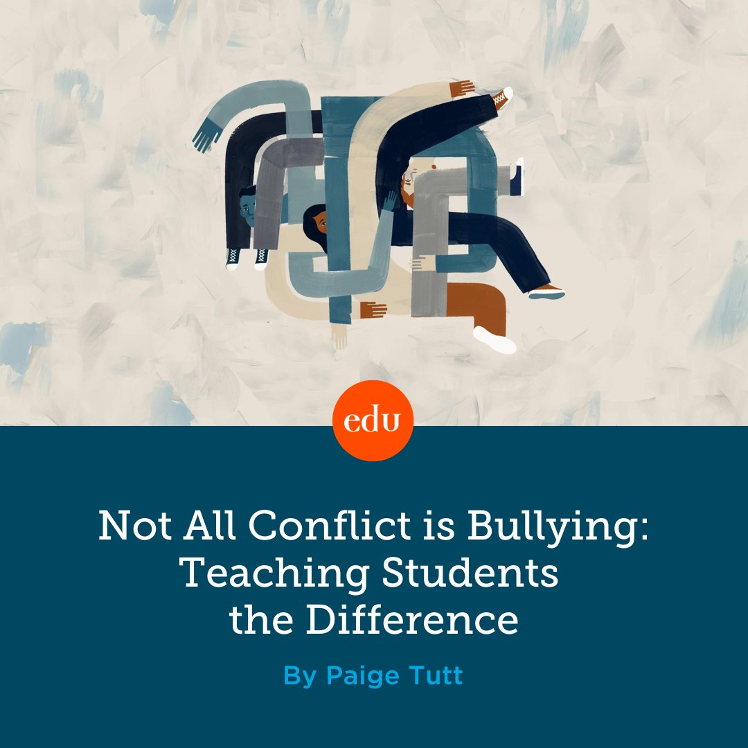 .<a href="/Pfagell/">Phyllis Fagell, LCPC</a> shares how to create a healthy, positive #SchoolCulture, why #MiddleSchool is the perfect time for students to develop key social competencies, and how educators can play a role in this work: edut.to/46KWiRk