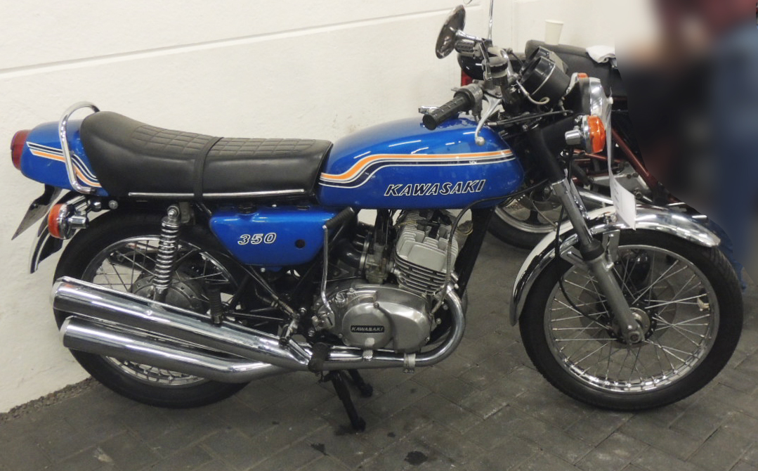 KAWASAKI 350SS 1974 44馬力 PS（販売済）

詳細はこちら
vintagebike.site/kawasaki-350ss…