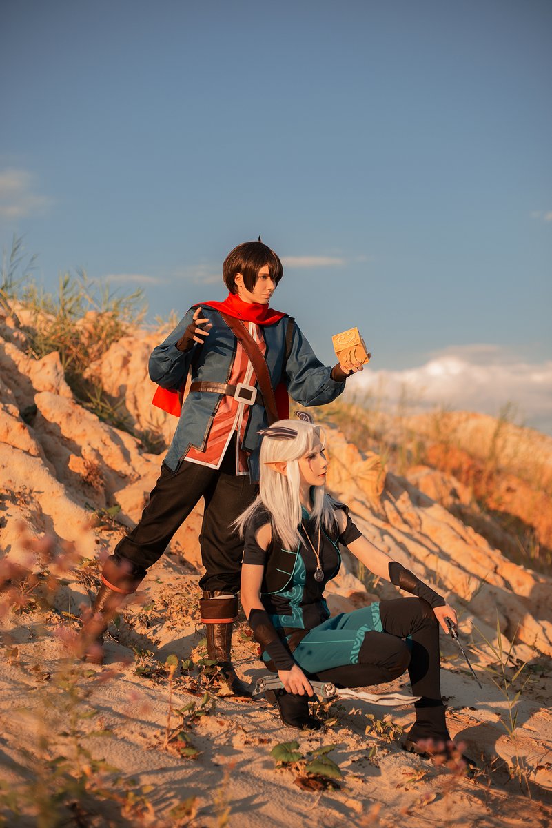 mamura_senpai_'s tweet photo. Watch SEASON 5 of #TheDragonPrince NOW!
My lovely Rayla @sweetfox666 and me SO EXATED 🤧
#tdp #tdpcosplay #callum #raylacosplay #rayla #callumcosplay #cosplay #tdpart
@thedragonprince https://t.co/bHR0CYQYWv