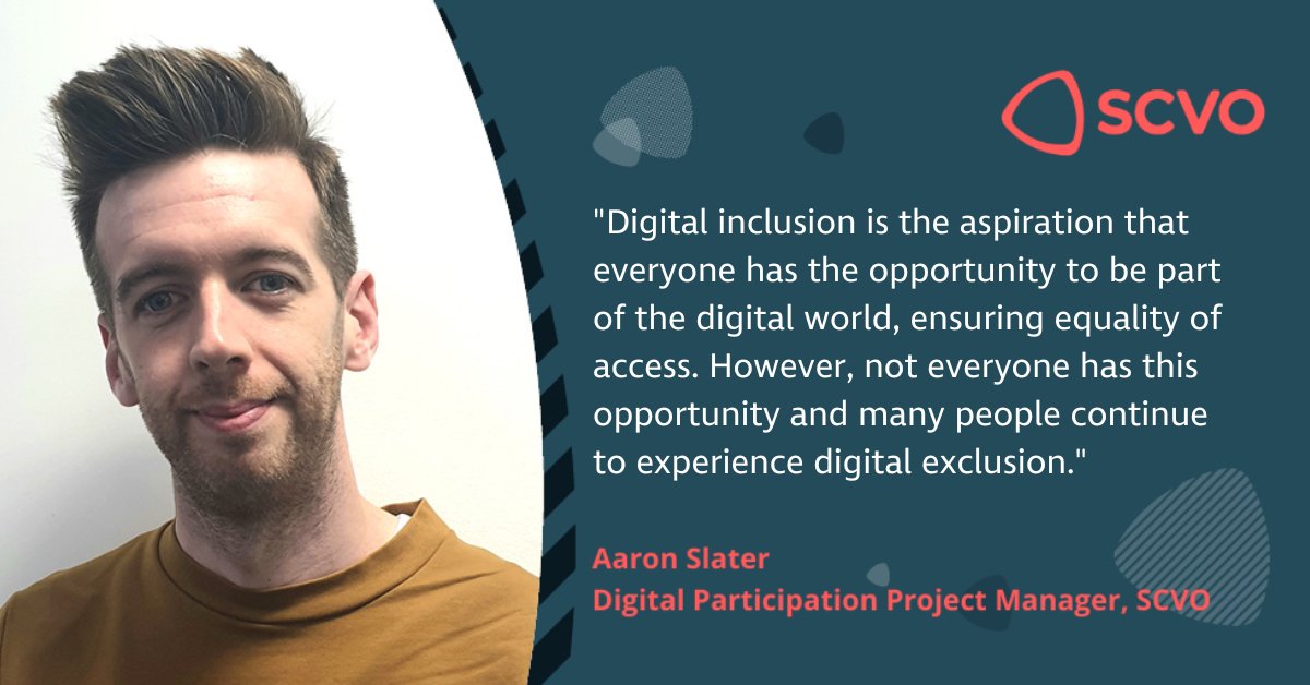 DigiScot's tweet photo. Check out @‌RNSlater's latest blog launching a new paper on the pillars of digital inclusion, a partnership with @‌TaraLFrench  @‌DigiCare4Scot. Shifting the narrative to what services must do to design for digital inclusion.

Read the full paper:  https://t.co/pAFf7b7oZY https://t.co/bmzGG0RErC